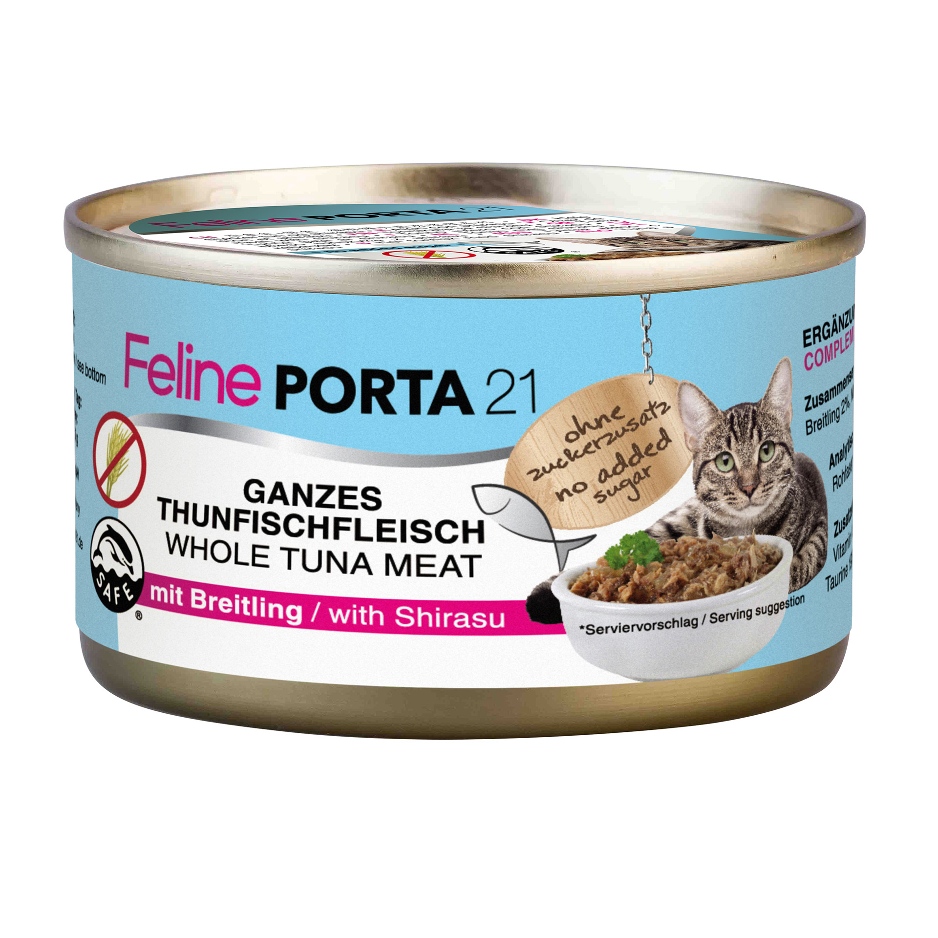 ThunfischmitBreitling_90g_47000_01 Feline PORTA21 Thunfisch Breitling 90g Dose