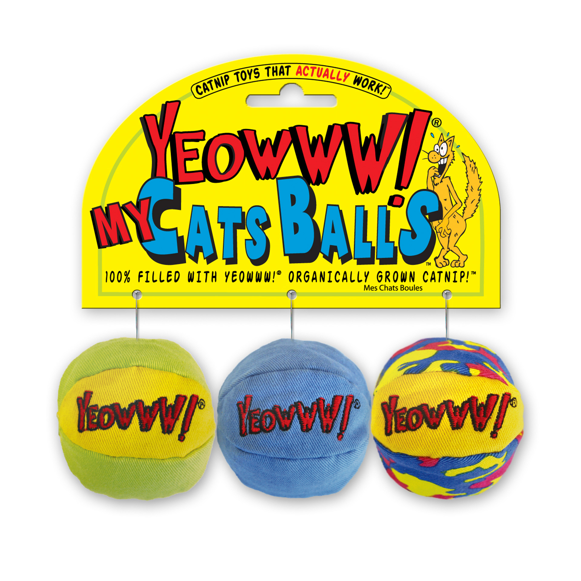 MyCatBallsx4619x01 Yeowww! My Cats Balls 3er Set