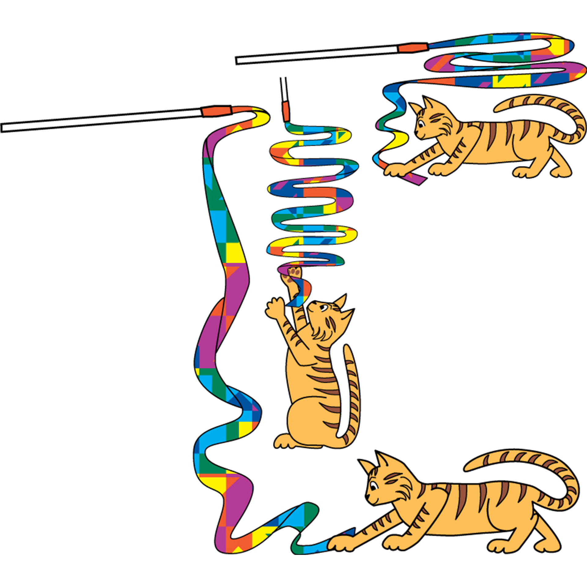 Cat Charmer Colored Cat Teaser