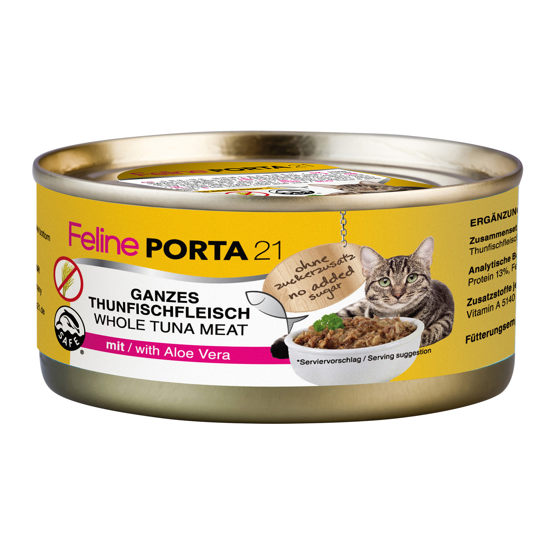 Feline PORTA21 Thunfisch mit Aloe Vera 156g Dose