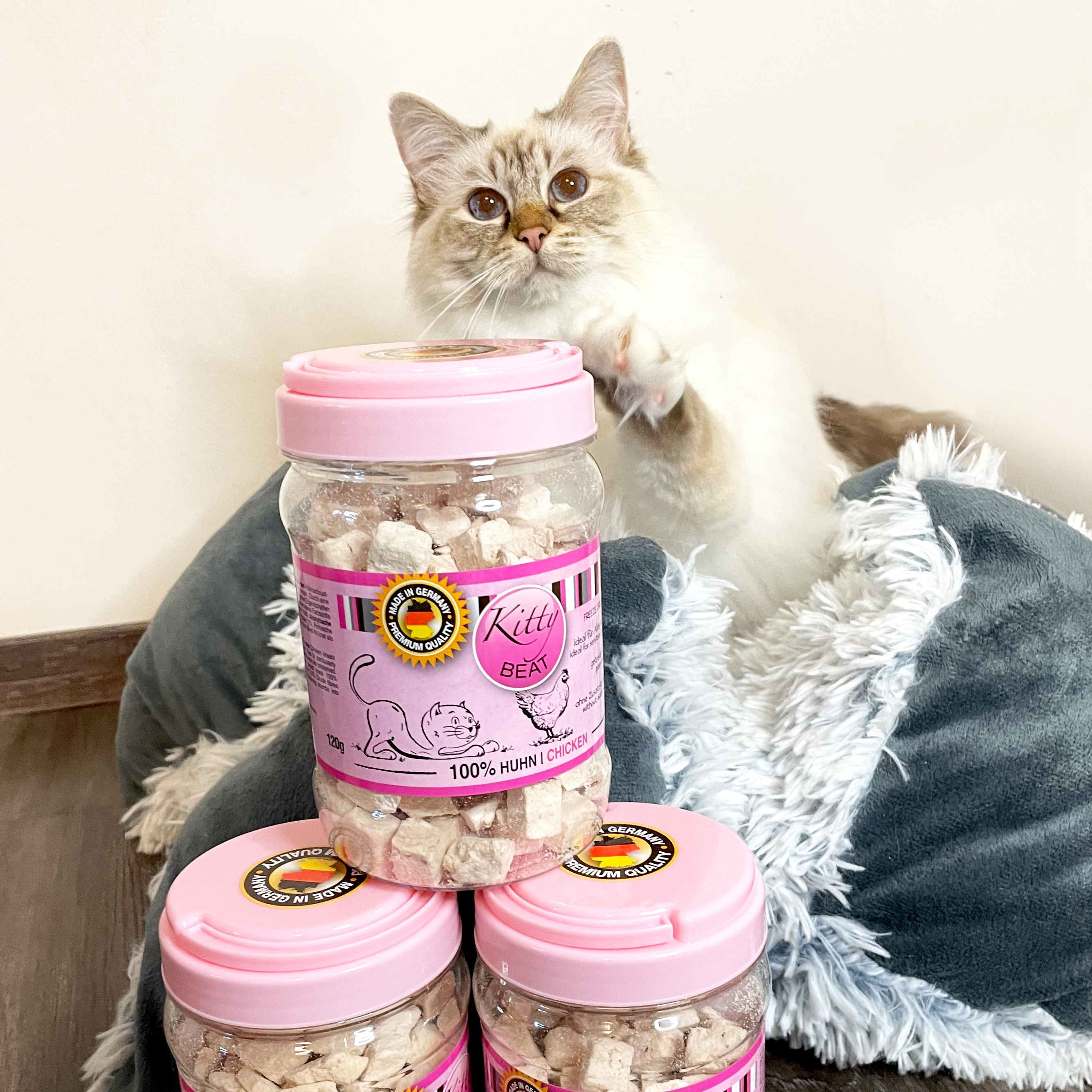portapet_kitty-beat_sabrina-krichel_2 Kitty Beat - pures Huhn 120g