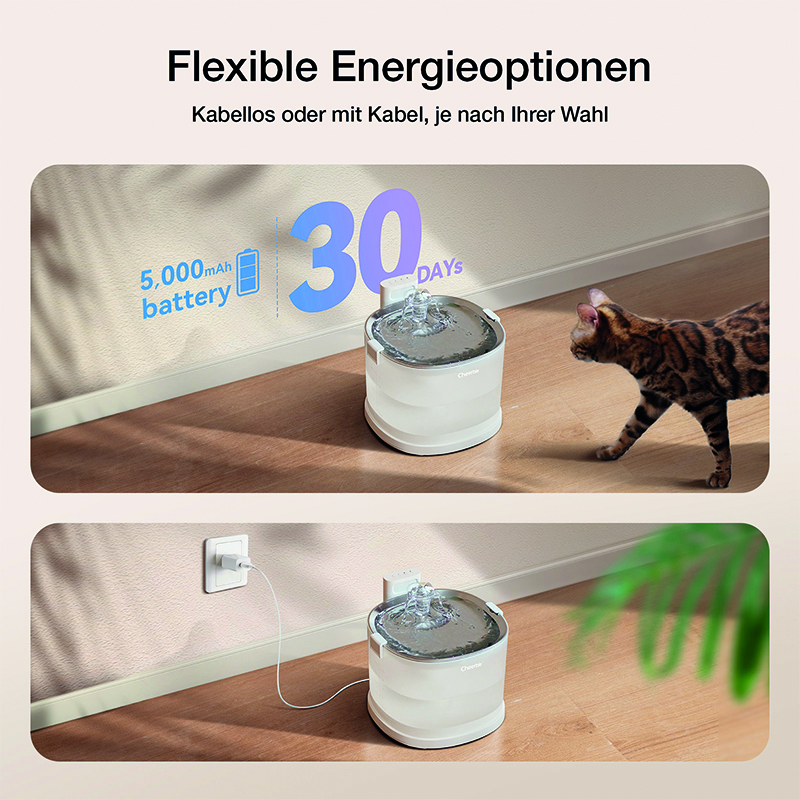 Produktbild-Cheerble-E1-Fountain-6 Sparpaket - Cheerble Elfin E1+