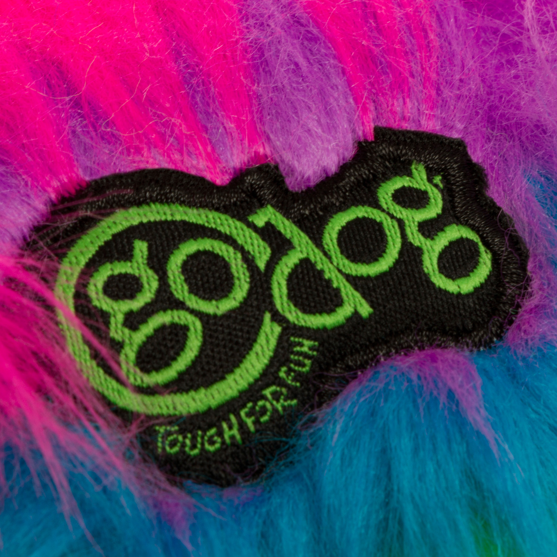 goDog™ Furballz Regenbogen S Etikett