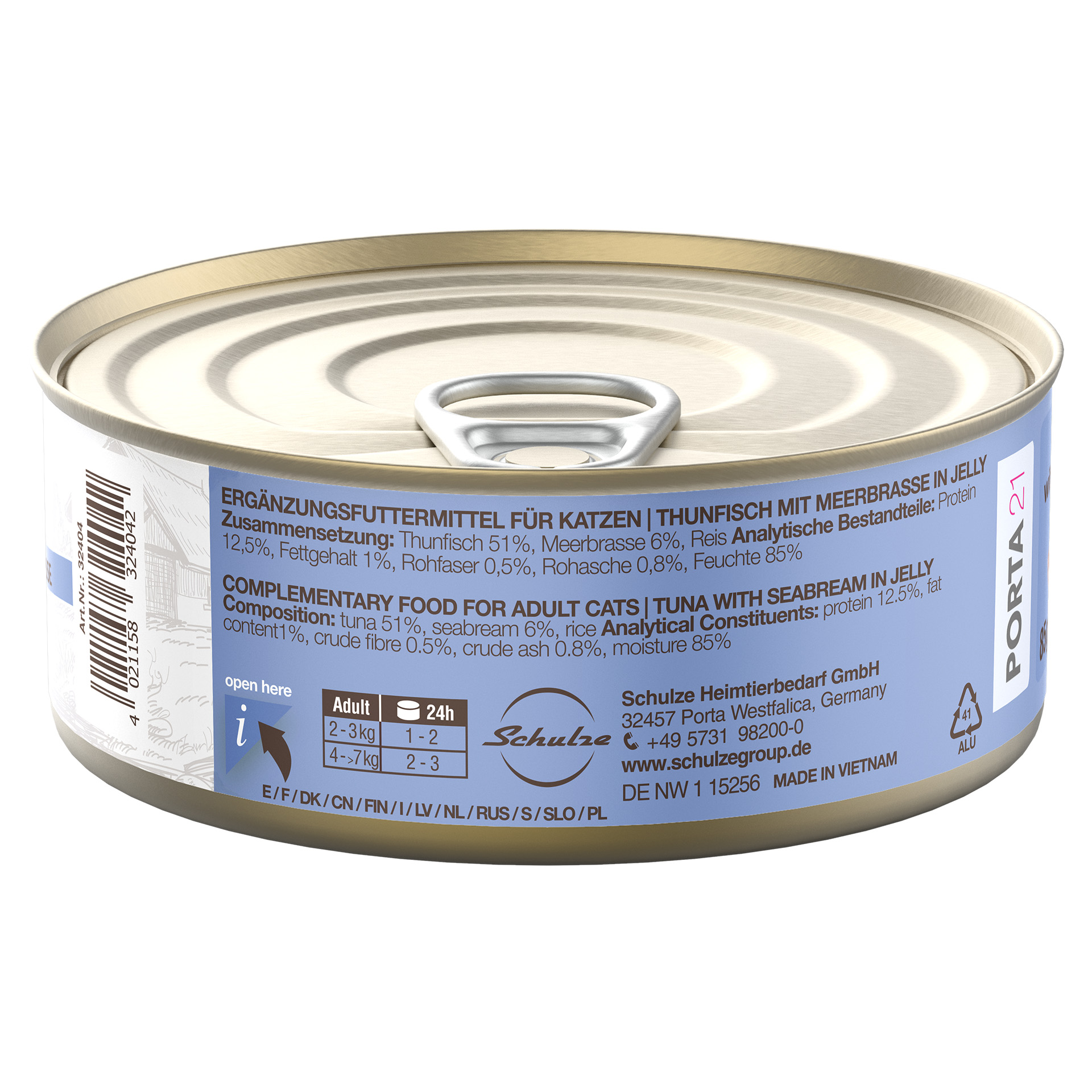 32404_feline_finest_thunfisch-mit-meerbrasse_85g_hinten Feline - tuna seabream 85 g