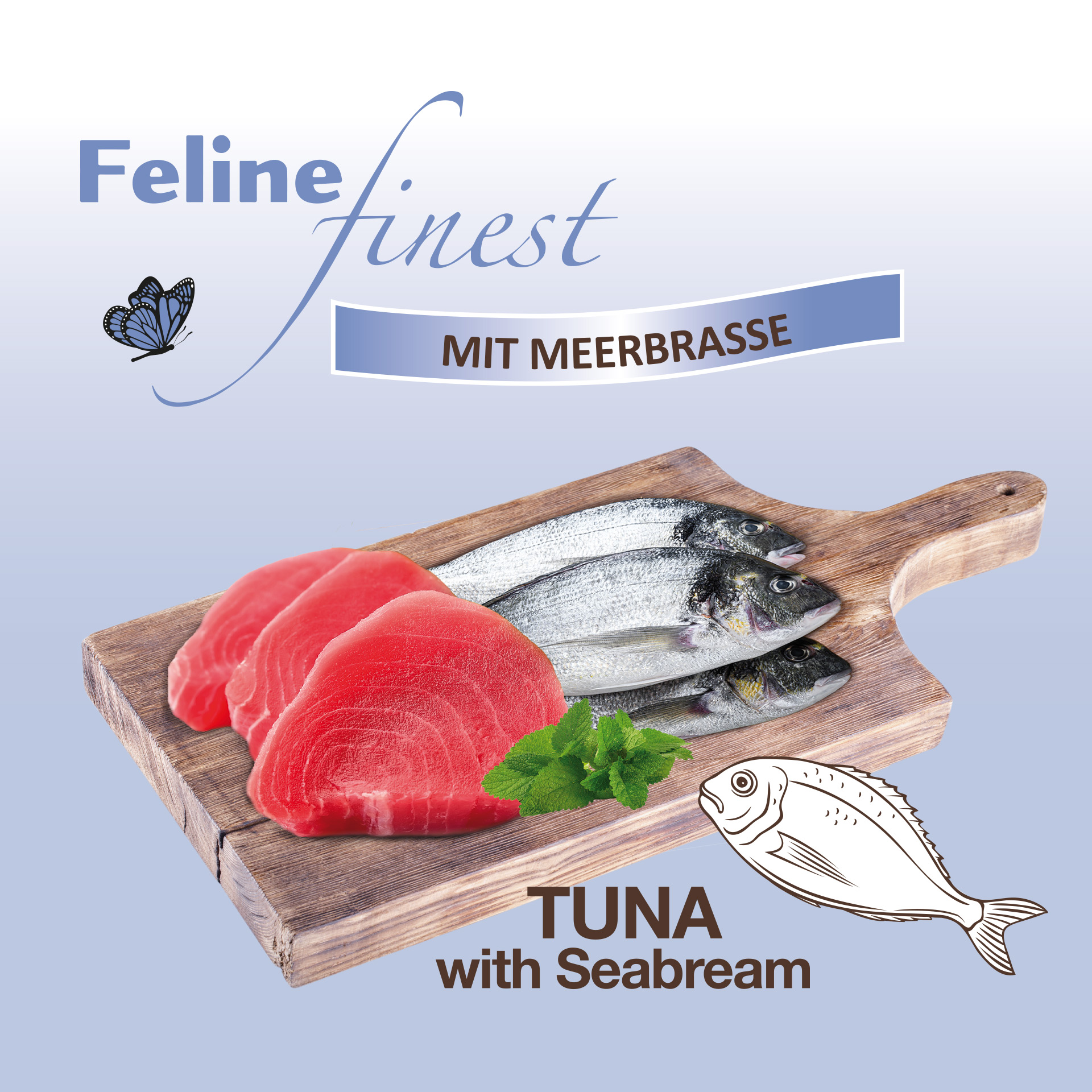 Feline Finest Thunfisch mit Meerbrasse Inhalt