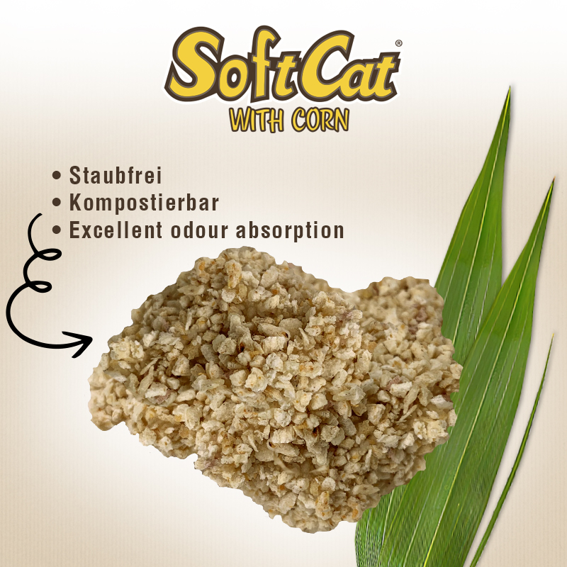 portapet_softcat-corn_klumpen SoftCat - Corn - paper bag (17 L)