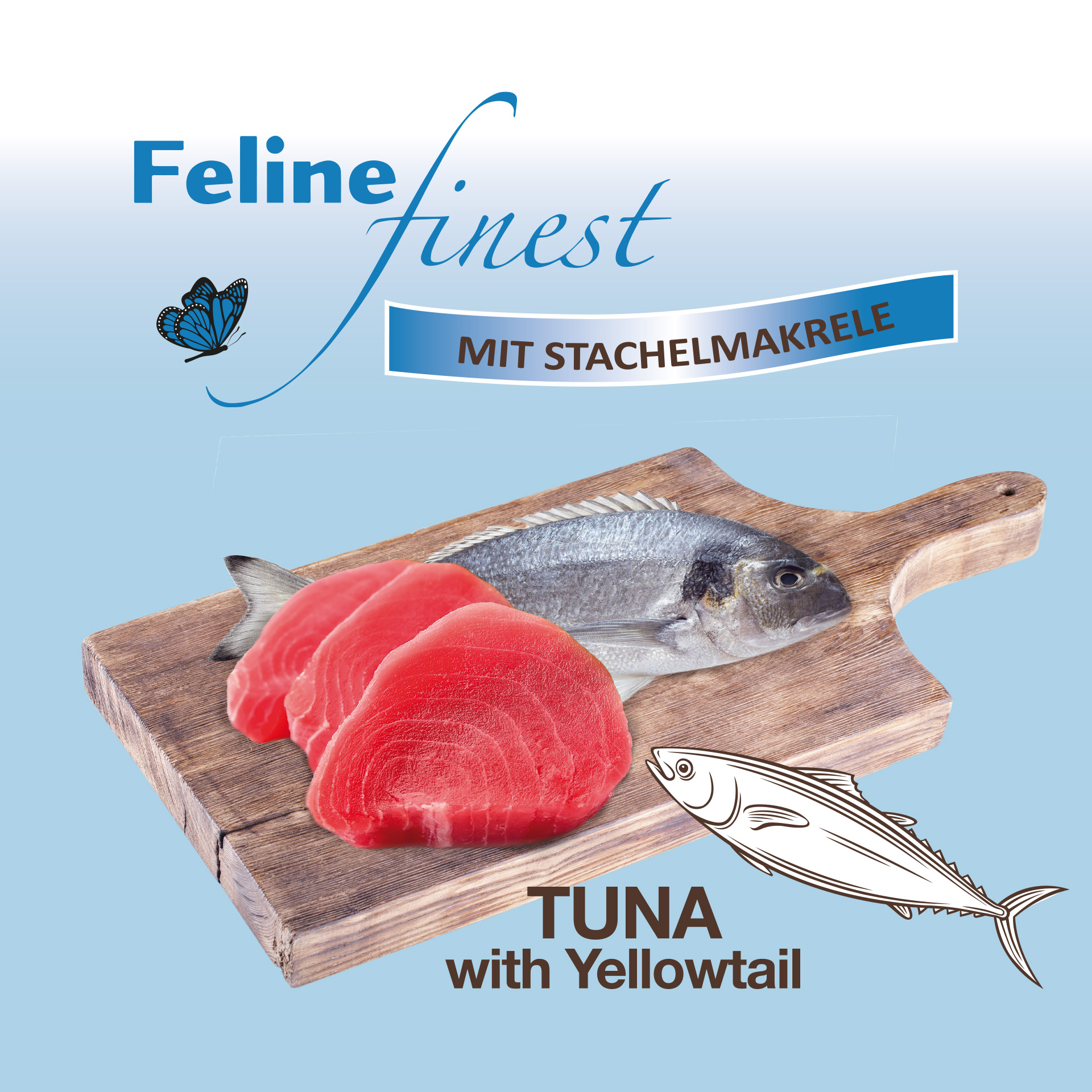 Feline Finest Thunfisch mit Stachelmakrele Inhalt