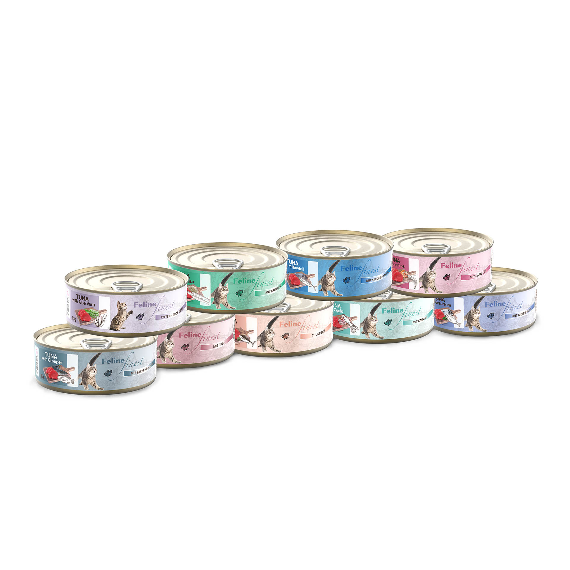 Feline Finest Nassfutter Sorten