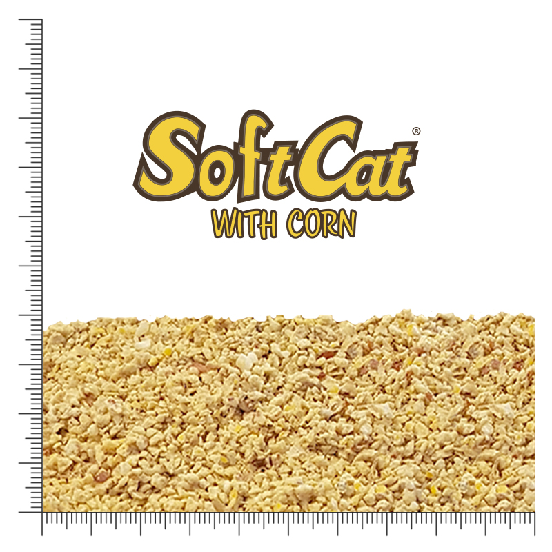 portapet_softcat-corn_koernung SoftCat - Corn - paper bag (17 L)