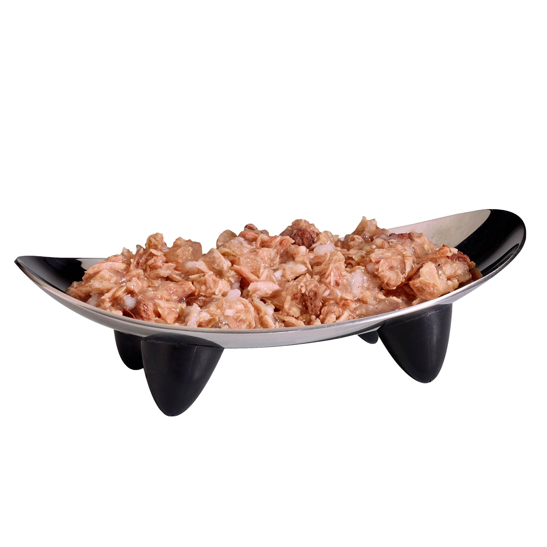 Feline Finest Thunfisch mit Breitling serviert