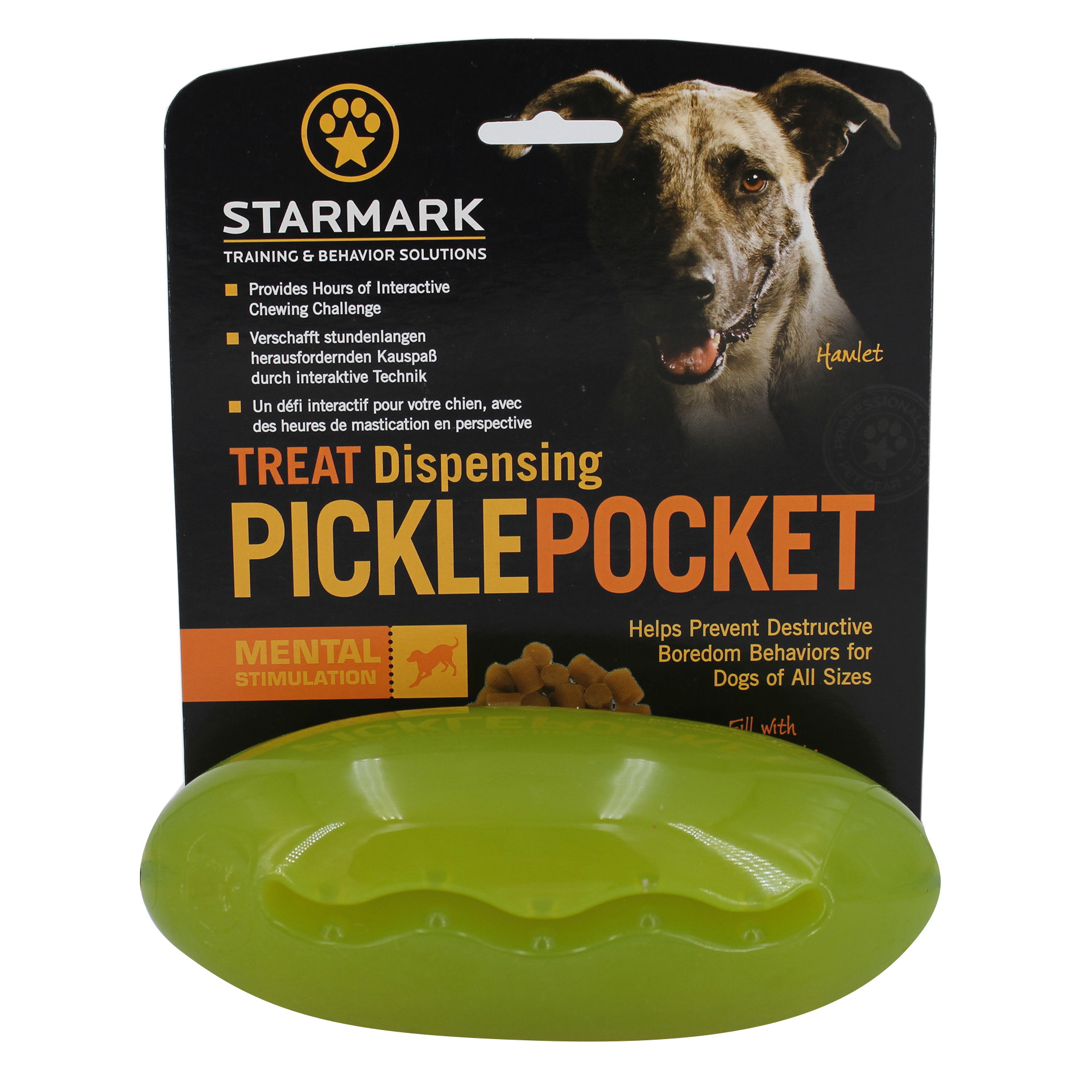 Treat Dispensing Pickle Pocket Verpackung