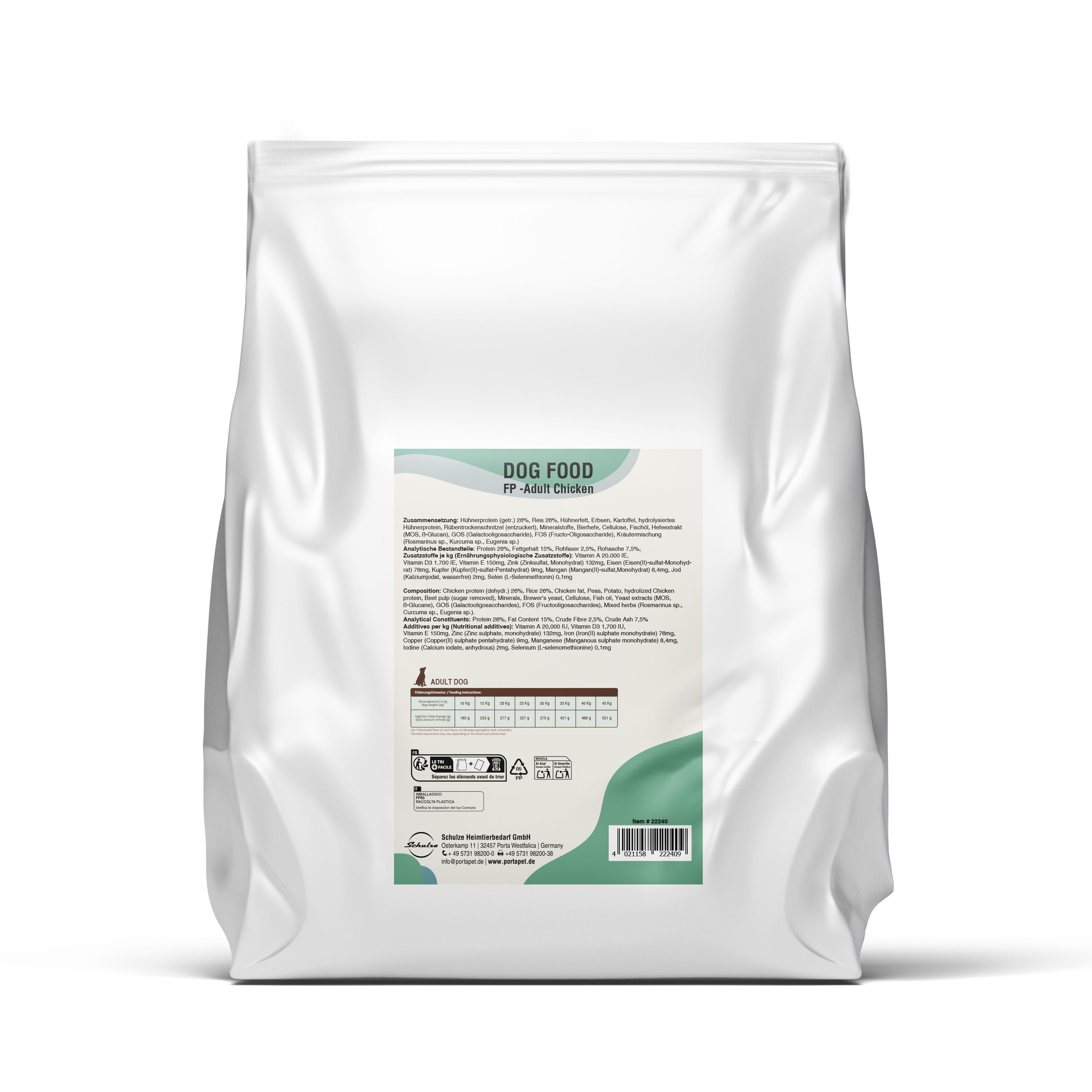 Dog food - FP - adult chicken 10kg Dog food - FP - adult chicken 10kg