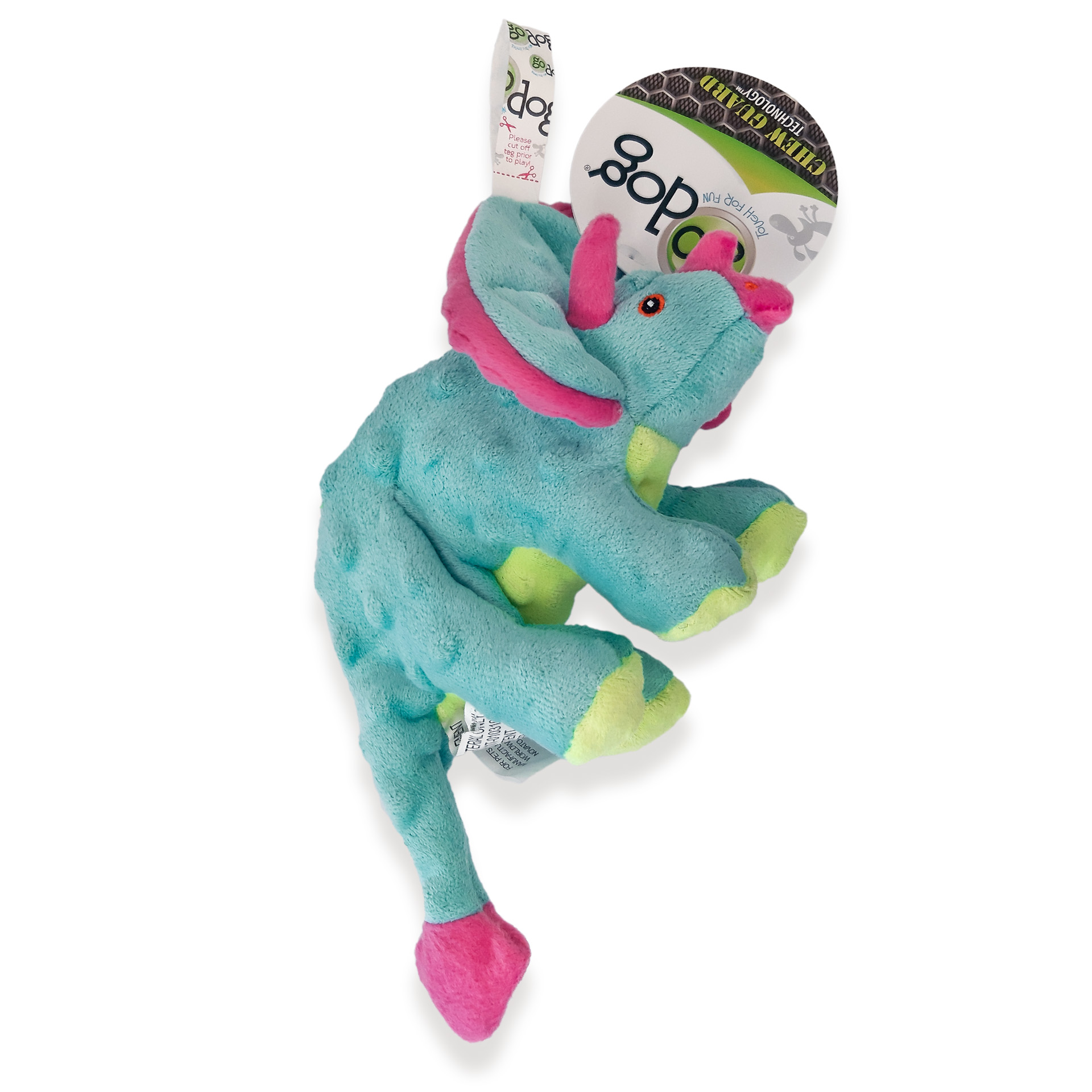 goDog™ Dino Frills Teal S