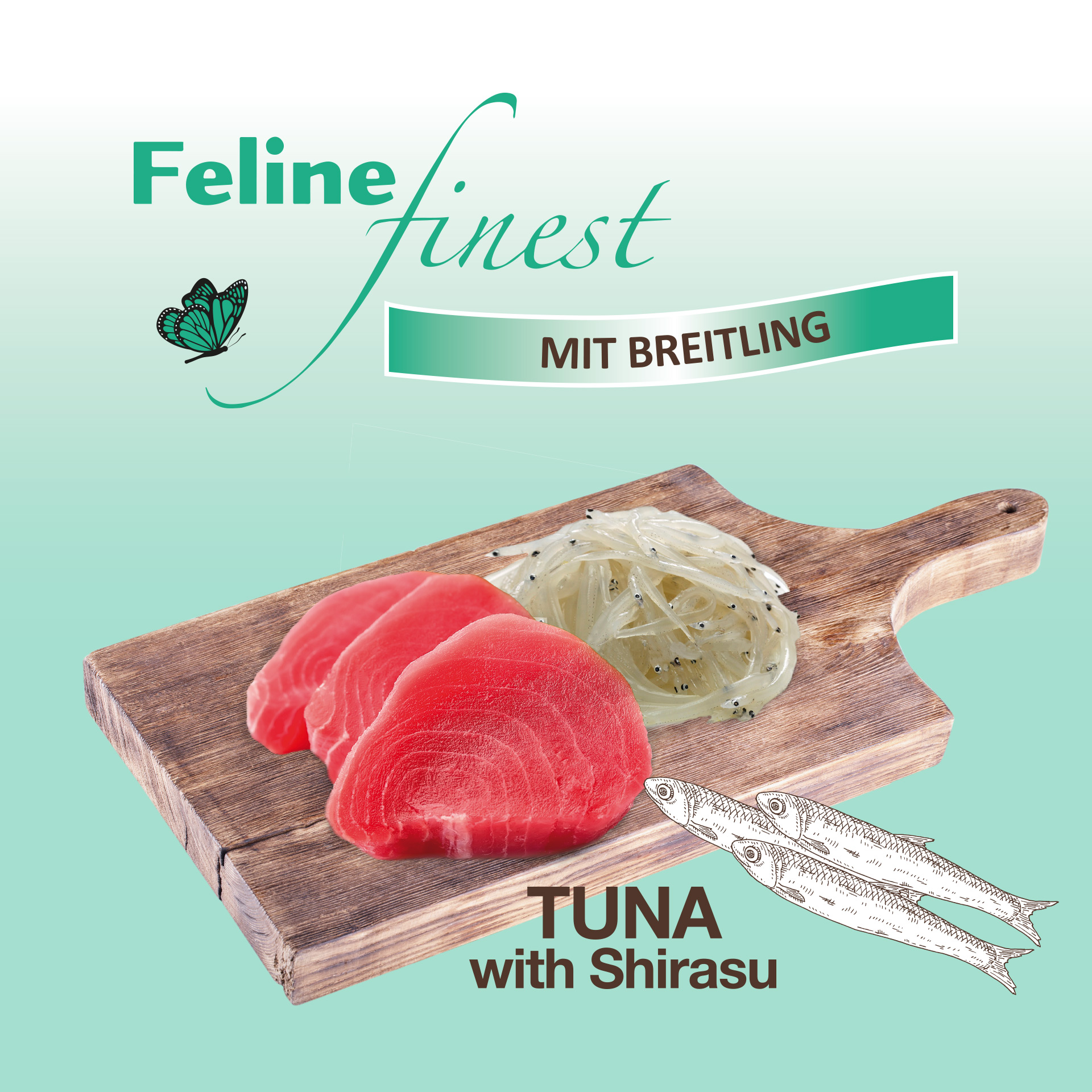 Feline Finest Thunfisch mit Breitling Inhalt