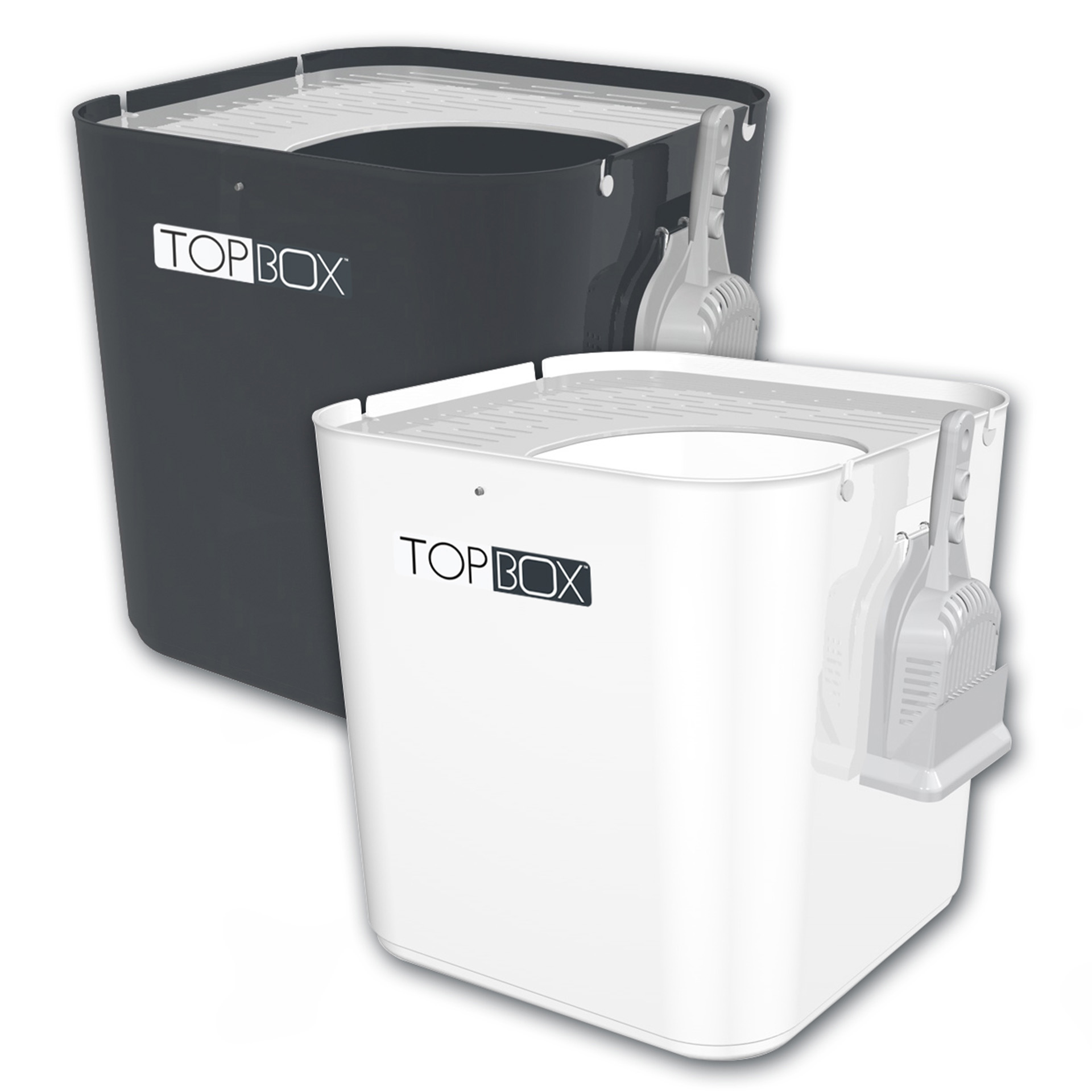 TOPBox XL Katzenklo (anthrazit-grau)