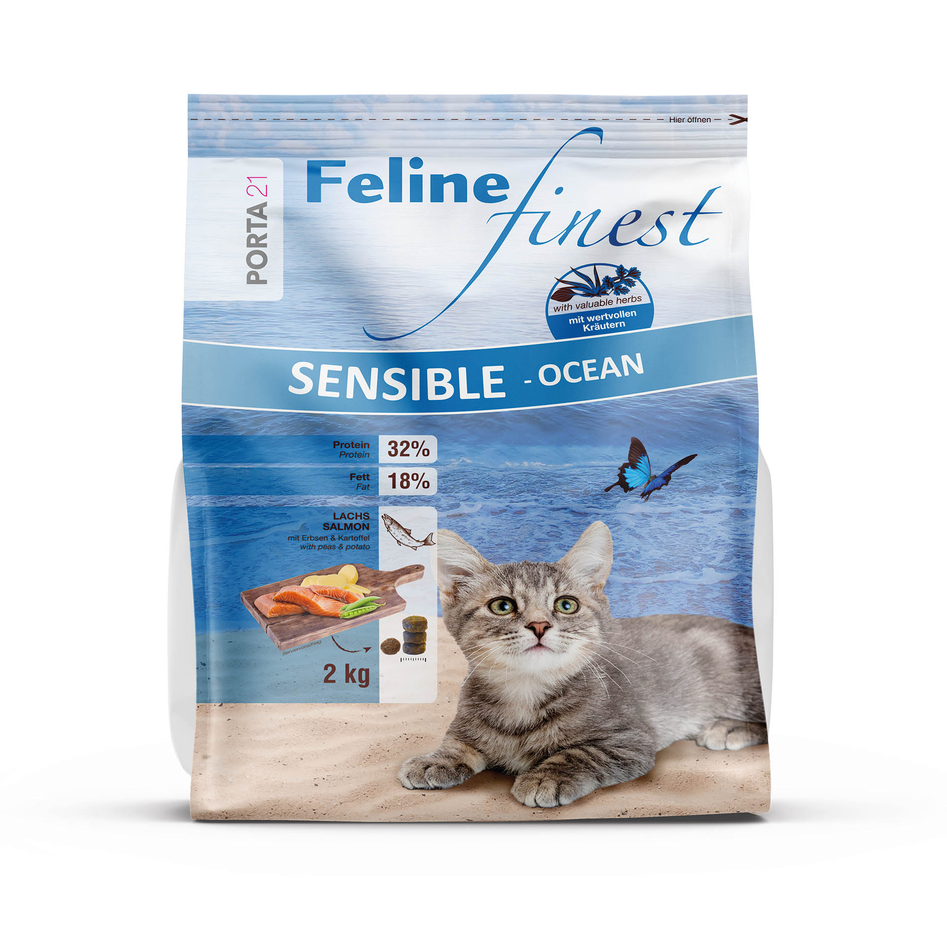 32395_feline_sensible_ocean_2kg Feline Finest Sensible Ocean 2 Kg