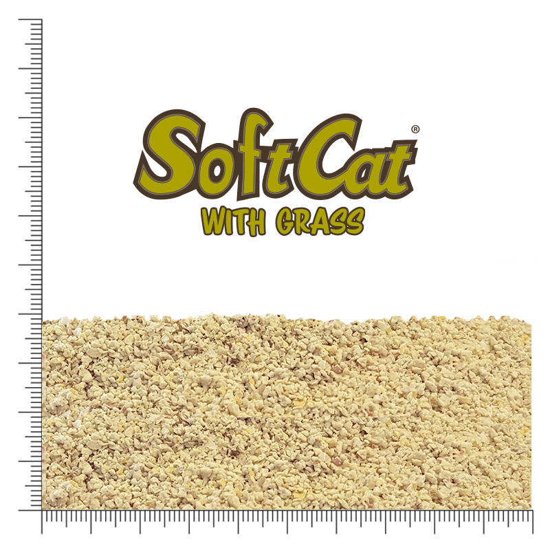 portapet_softcat-grass_koernung SoftCat - grass - paper bag (9.5 L)