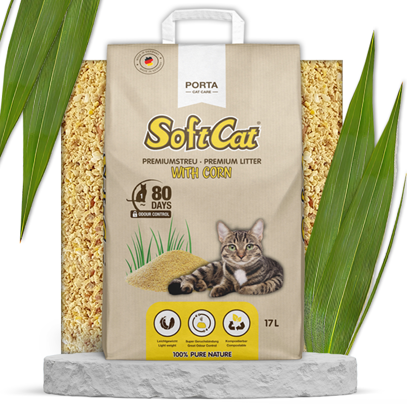 SoftCat - Corn - paper bag (17 L)