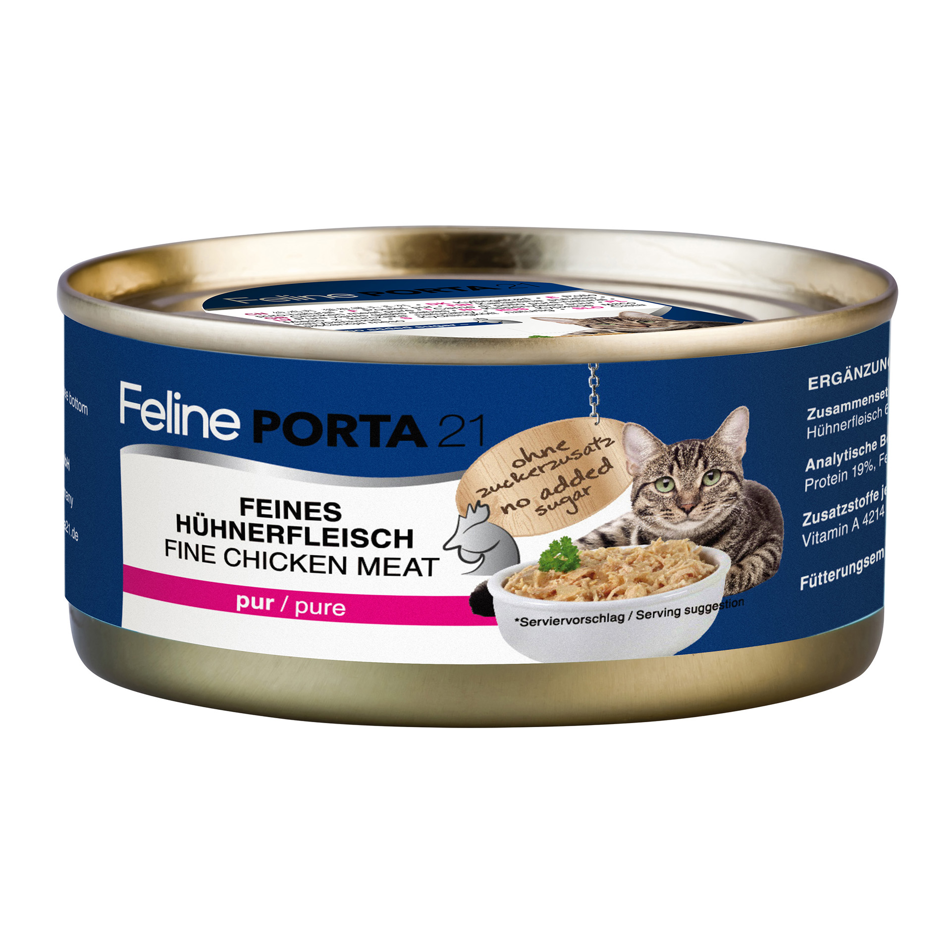 H-hnerfleischpur_156g_47290_01k4NAeeCW8RlCz Feline - Huhn - pur (156 g)