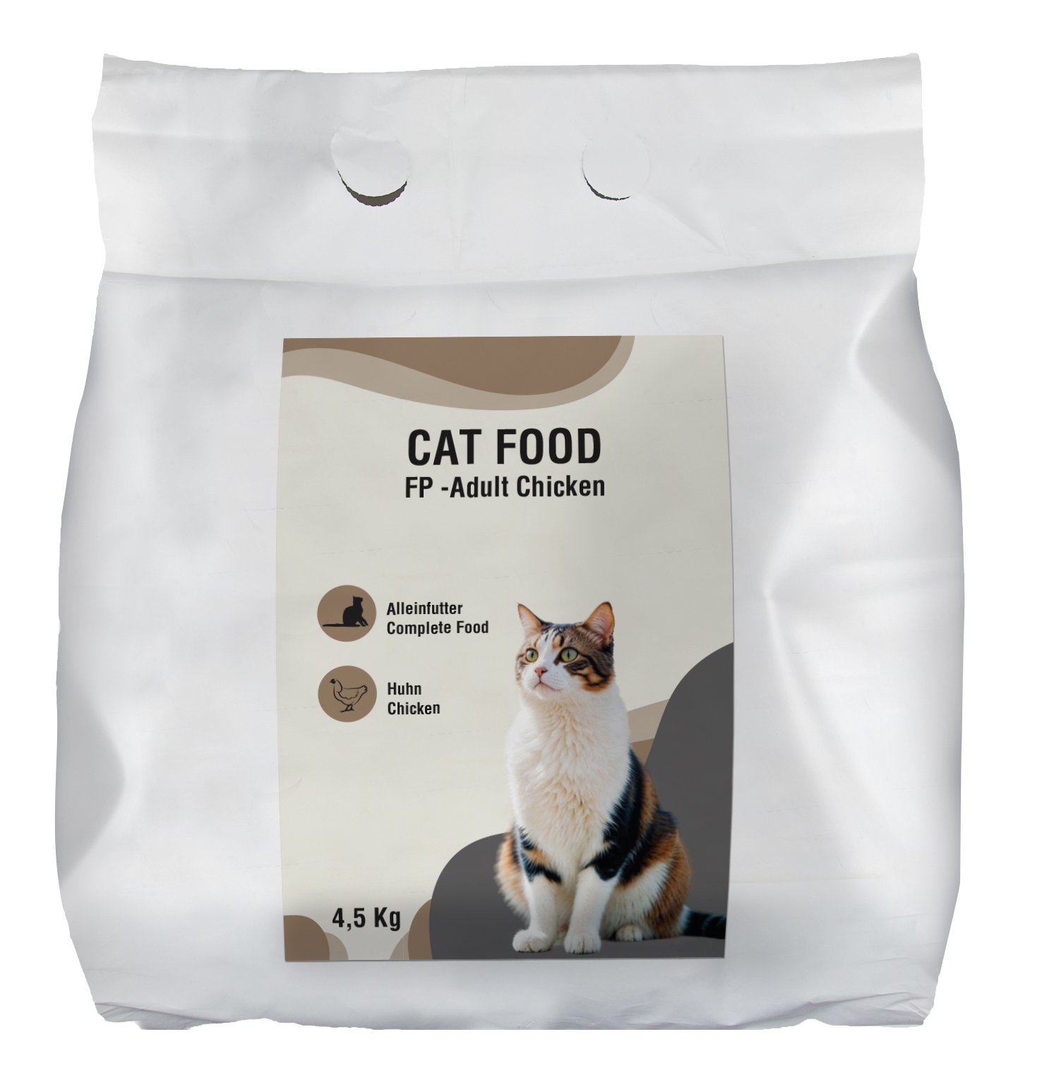 ProduktbildTest Futter 4,5 kg Frontseite ProduktbildTest Futter 4,5 kg Frontseite