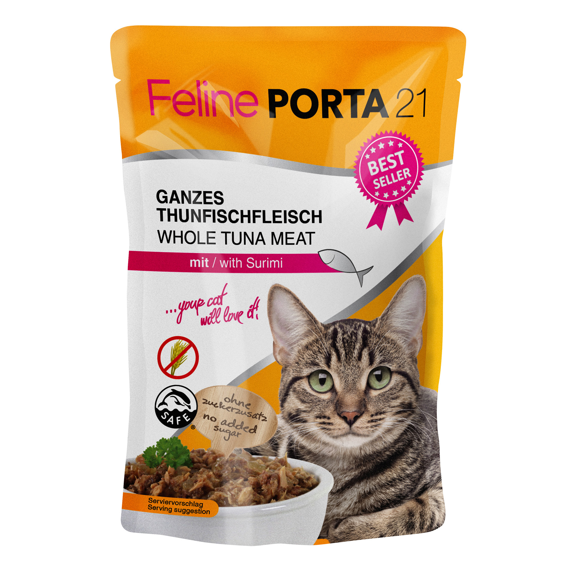 Feline - Thunfisch mit Surimi 100 g