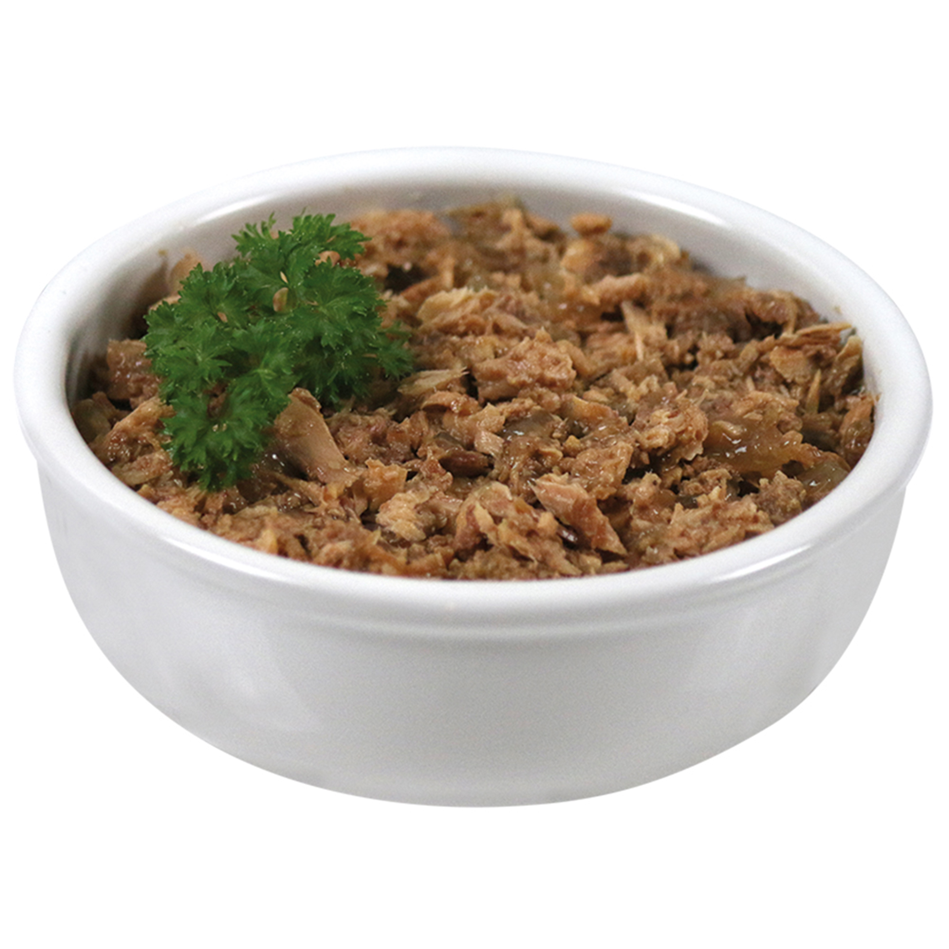 GanzesThunfischfleischmitRind_90g_71800_02 Feline - Thunfisch mit Rind (156 g)