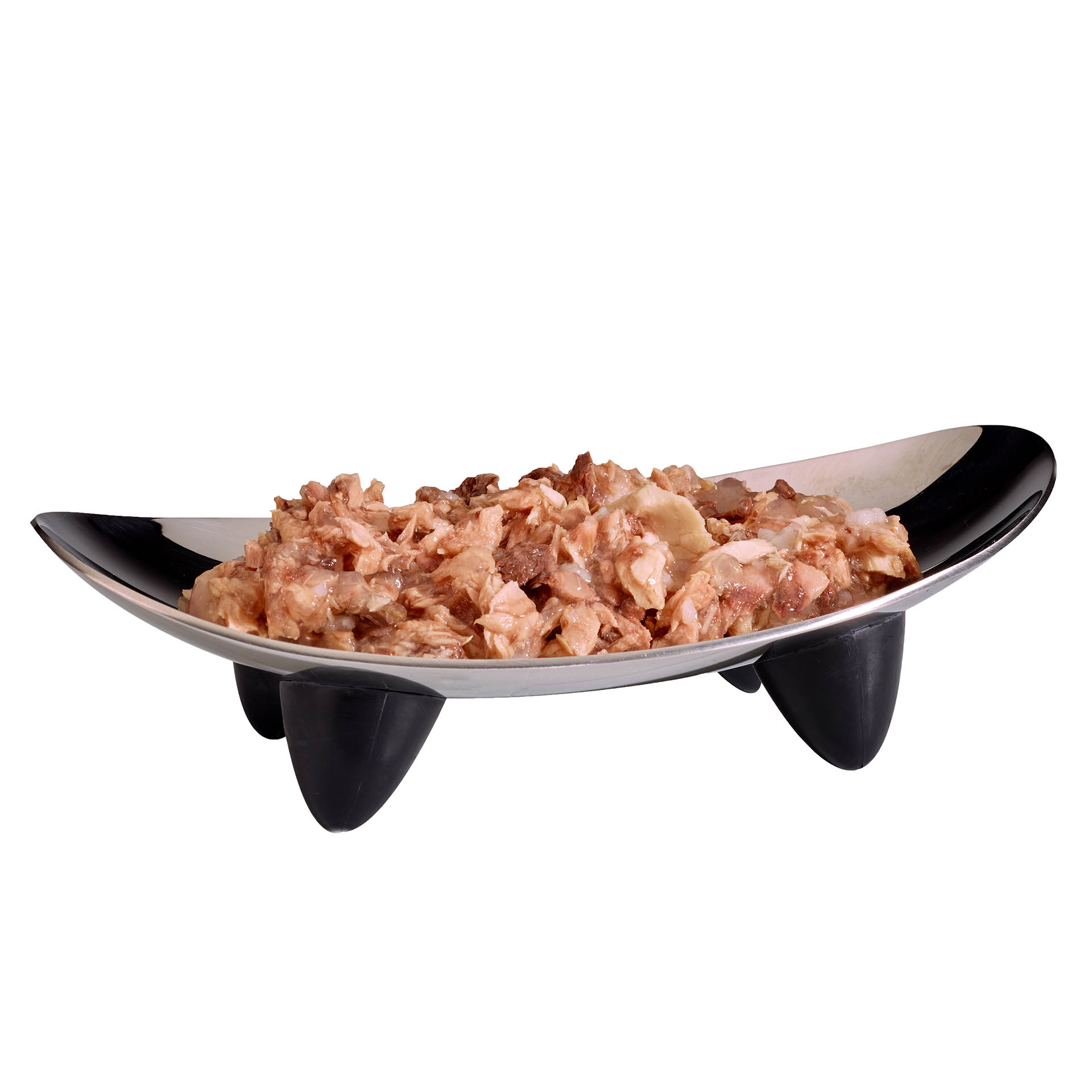 Feline Finest Thunfisch mit Stachelmakrele serviert