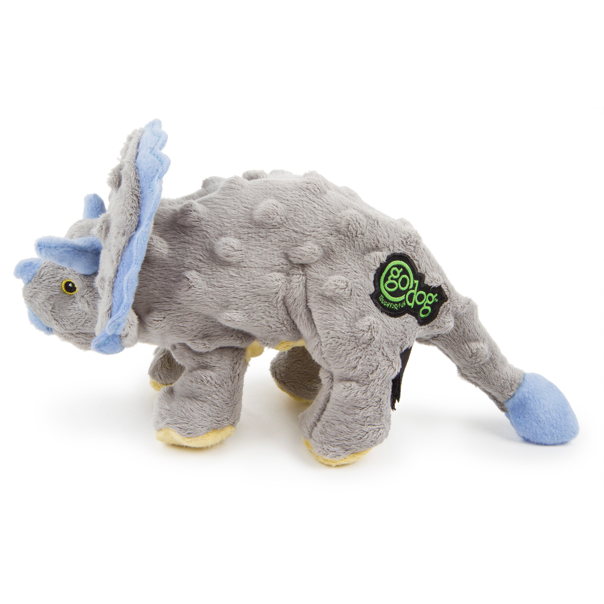 goDog Dino Frills grey Seitenansicht