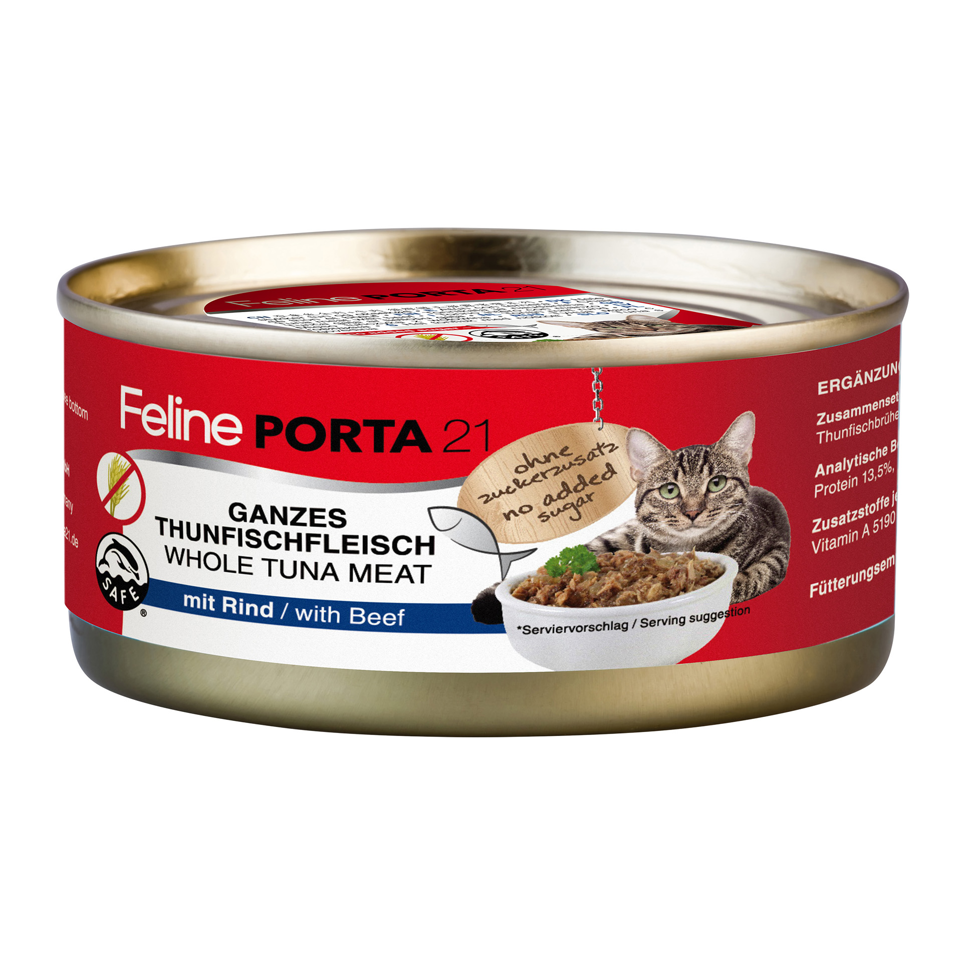 Feline - Thunfisch mit Rind (156 g)