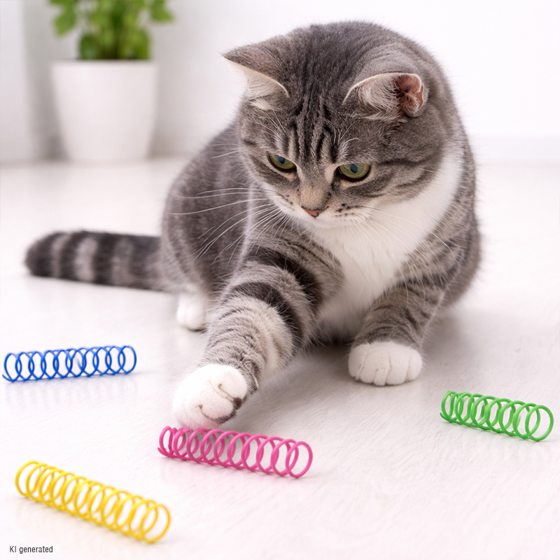 portapet-Spielfedern klein-Katze-10103