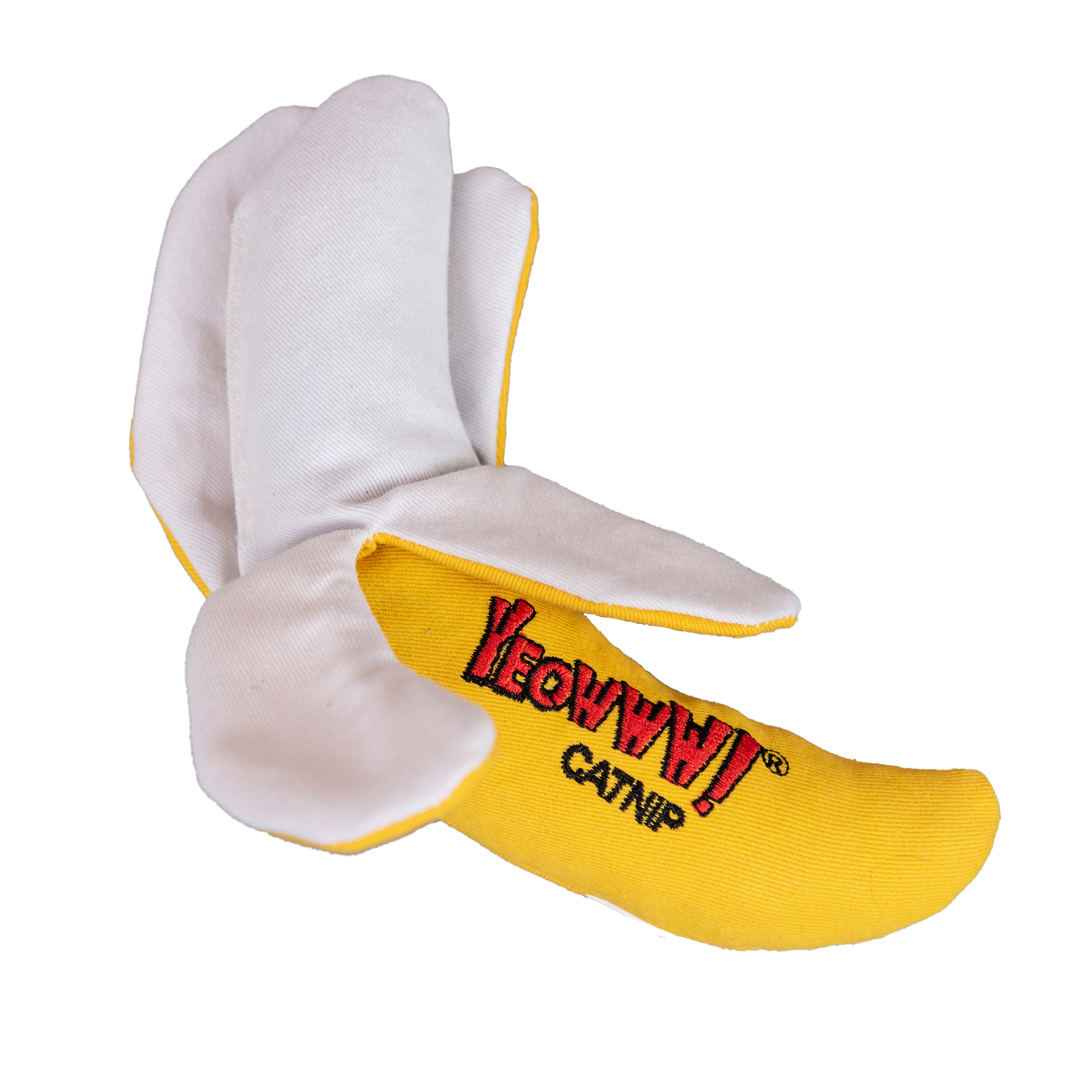 Yeowww! geschälte Banane